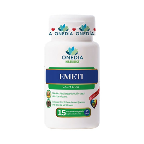 emeti calm duo rau de miscare 15cps vegetale - Onedia
