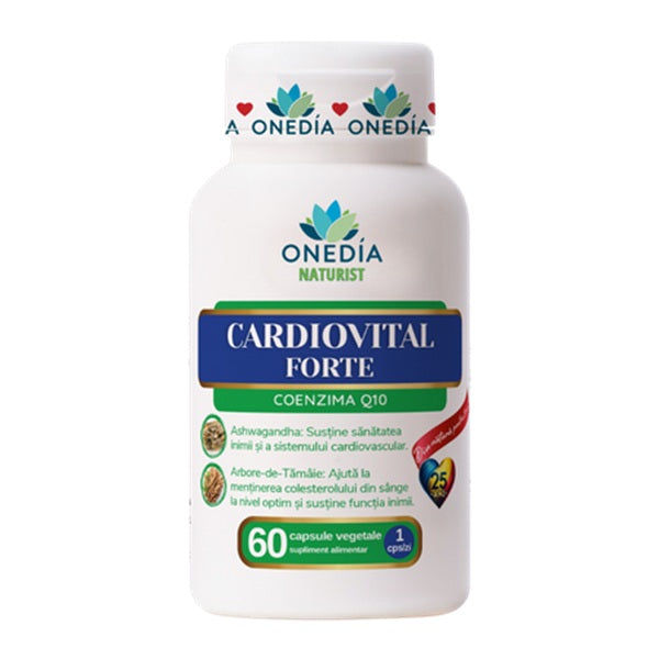 cardiovital forte coenzima q10 60cps vegetale - Onedia