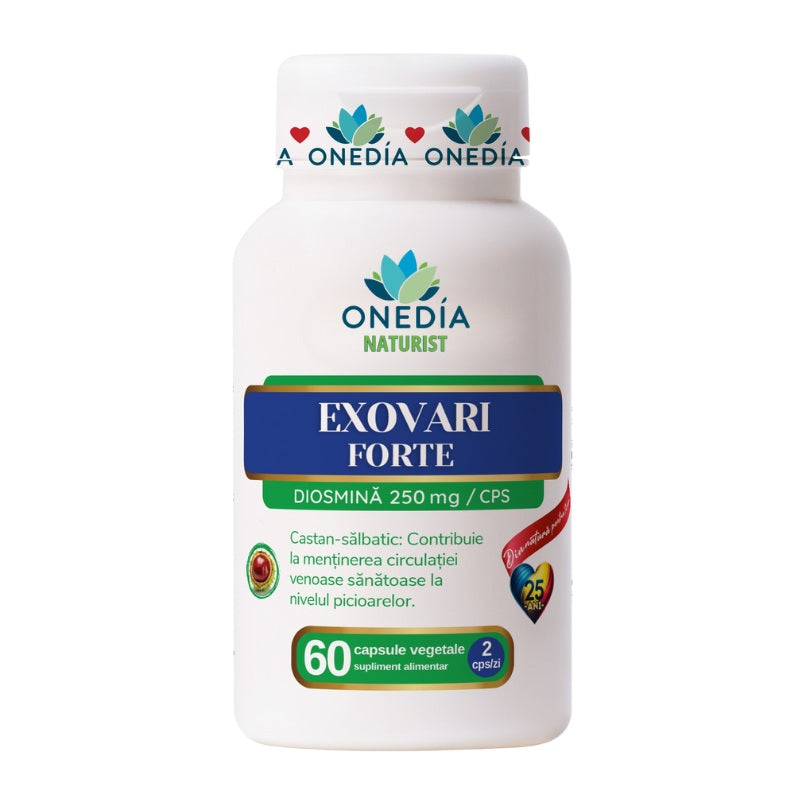 exovari forte diosmina 250mg 60cps vegetale - Onedia
