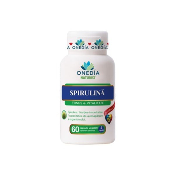spirulina tonus & vitalitate 420mg 60cps vegetale - Onedia