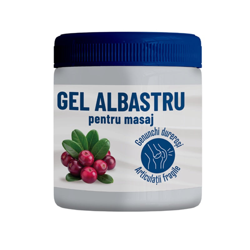 gel albastru - genunchi durerosi & articulatii fragile 500ml - Pharmaherbal