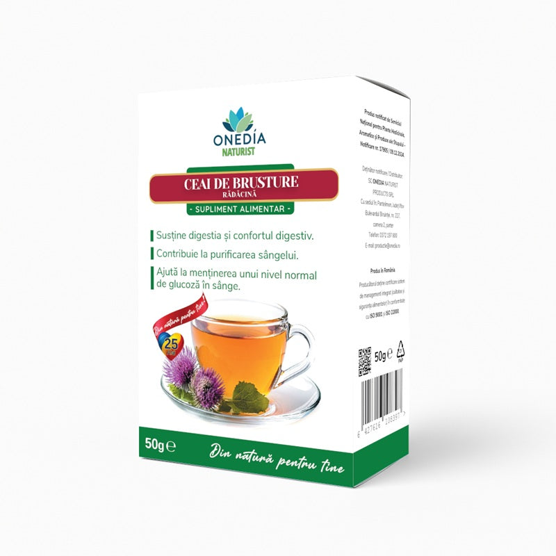 Ceai de brusture radacina 50gr -  Onedia
