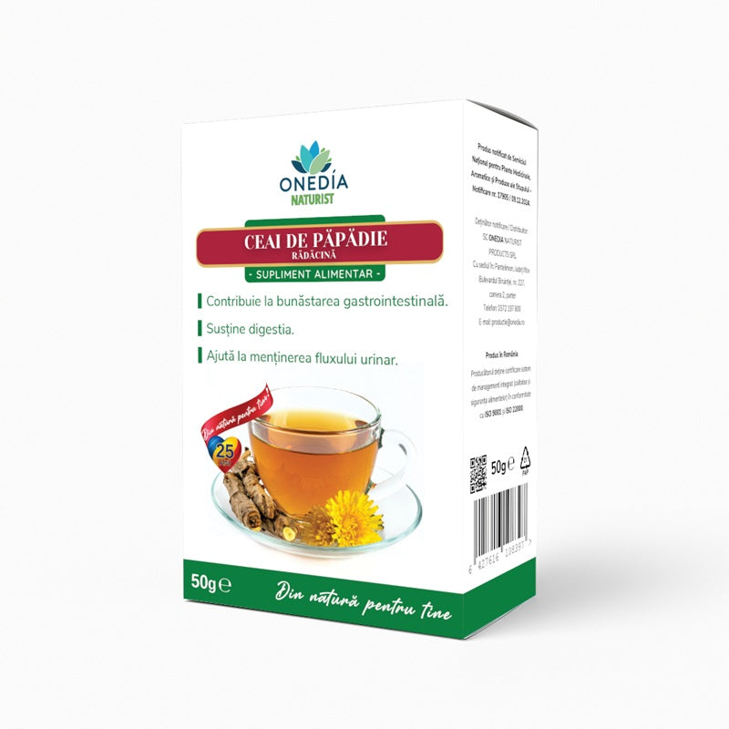 Ceai de papadie radacina 50gr -  Onedia