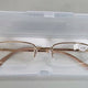 Ochelari de citit kcm rama metalica marimea +1.00 - Optilife