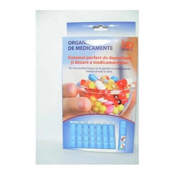 Organizator medicamente 28casete bp medical - Sana Est
