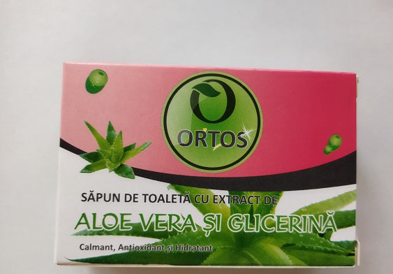 Sapun cu aloe vera si glicerina 100gr - Ortos Prod