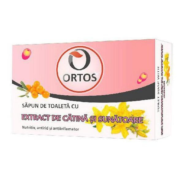 Sapun cu extract catina&sunatoare 100gr - Ortos Prod