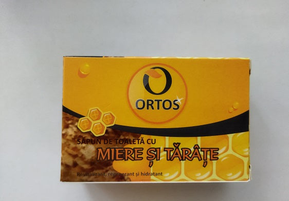 Sapun cu miere si tarate 100gr - Ortos Prod