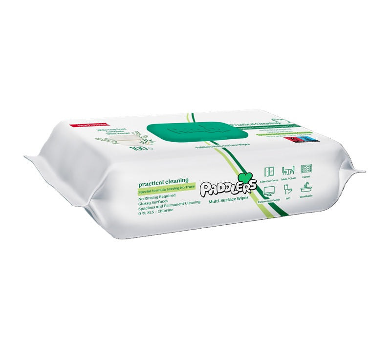 Servetele umede multisuprafete cu bicarbonat si otet, White Soap, 100 buc – Paddlers