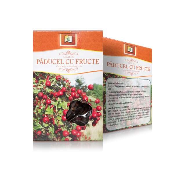 Ceai de paducel fructe 50gr - Stef Mar