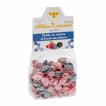Perle miere+fructe padure 100gr - Apicola Pastoral Georgescu