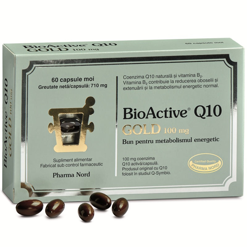 Bio-active q10 gold 100mg 60cps - Pharma Nord