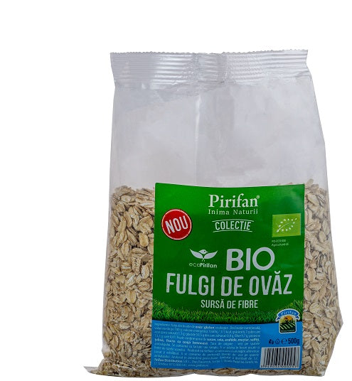 Fulgi de ovaz (bio) 500gr - Pirifan