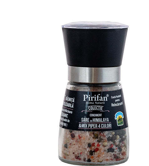 Rasnita reutilizabila mix piper 4 culori 75gr - Pirifan