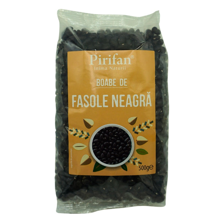 Fasole neagra boabe 500gr - Pirifan