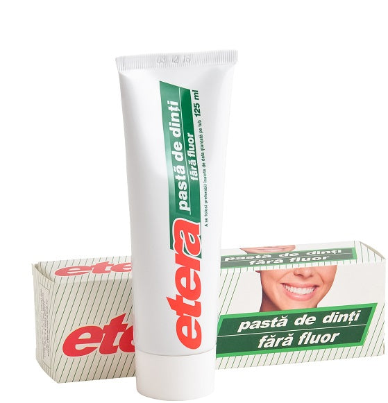 Pasta dinti etera fara fluor 125ml - Plant Activ