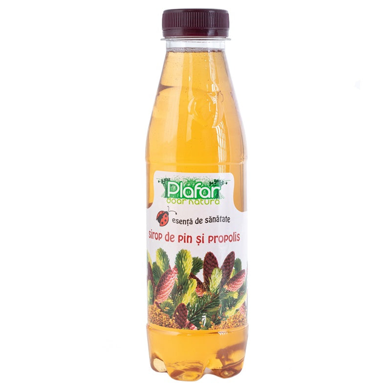 Sirop pin si propolis 500ml - Plafar
