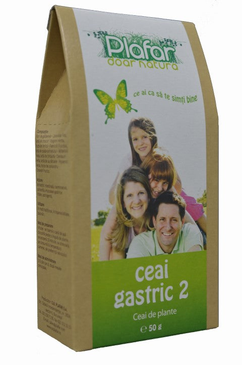 Ceai gastric 2 50gr - Plafar