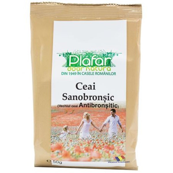 Ceai sanobronsic 50gr - Plafar