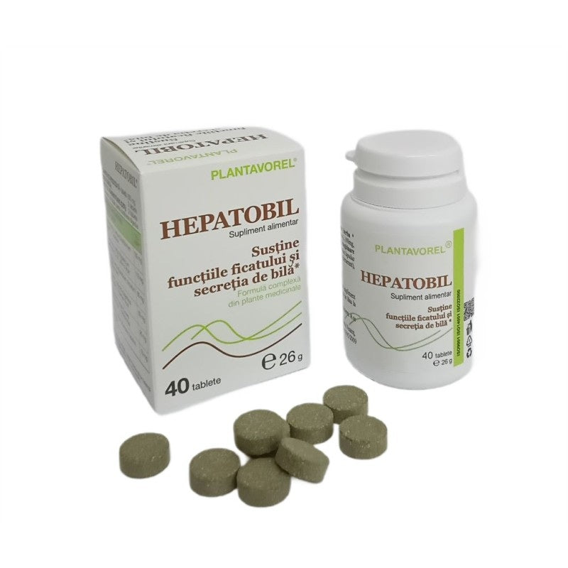Hepatobil, 40 comprimate-PLAV.00014
