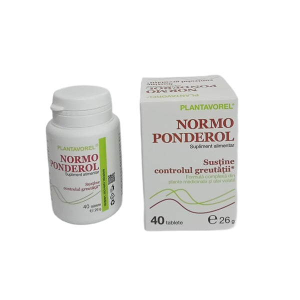 Normoponderol, 40 comprimate-PLAV.00018