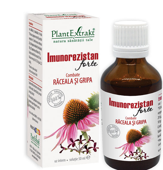 Imunorezistan raceala si gripa forte 50ml - Plantextrakt