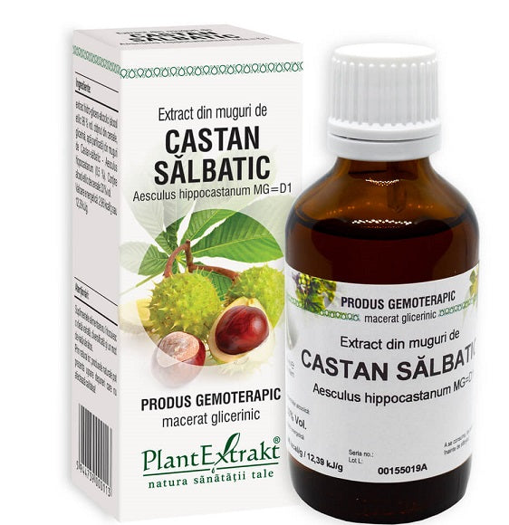Extract din muguri de castan salbatic 50ml - Plantextrakt