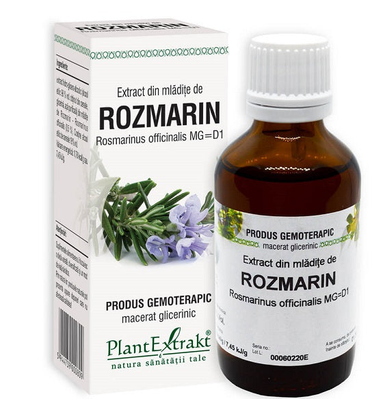 Extract din mladite de rozmarin 50ml - Plantextrakt