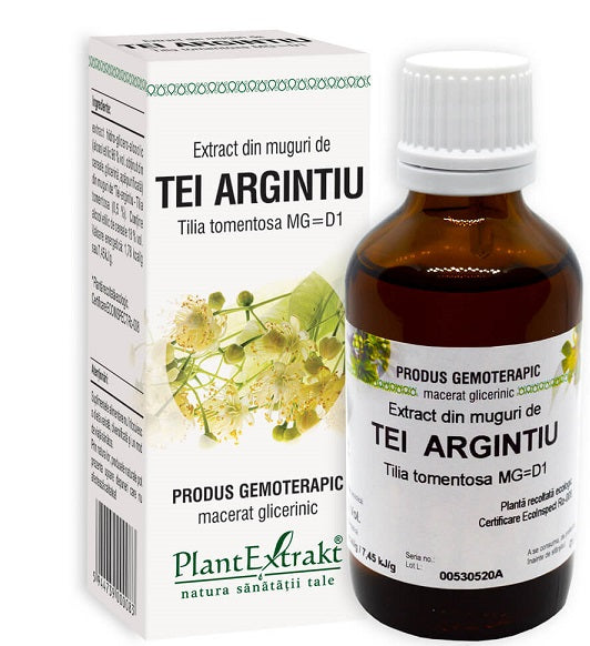 Extract din muguri de tei argintiu 50ml - Plantextrakt