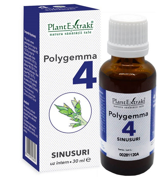 Polygemma 4 sinusuri 30ml - Plantextrakt