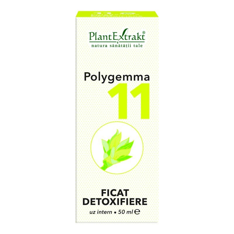 Polygemma 11 ficat detoxifiere 50ml - Plantextrakt