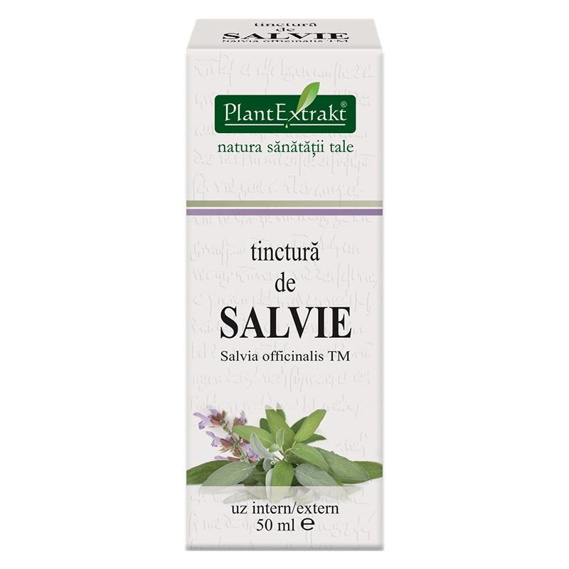 Tinctura salvie tm 50ml - Plantextrakt