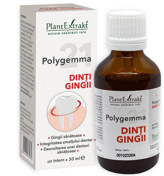 Polygemma 21 Dinti Gingii, 50 ml-PLAX.00226