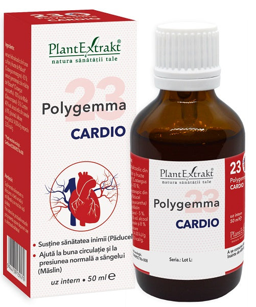 Polygemma 23 cardio 50ml - Plantextrakt