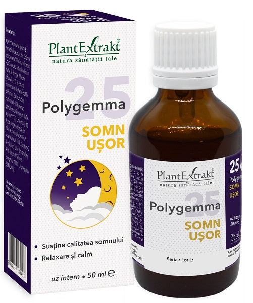 Polygemma 25 somn usor 50ml - Plantextrakt