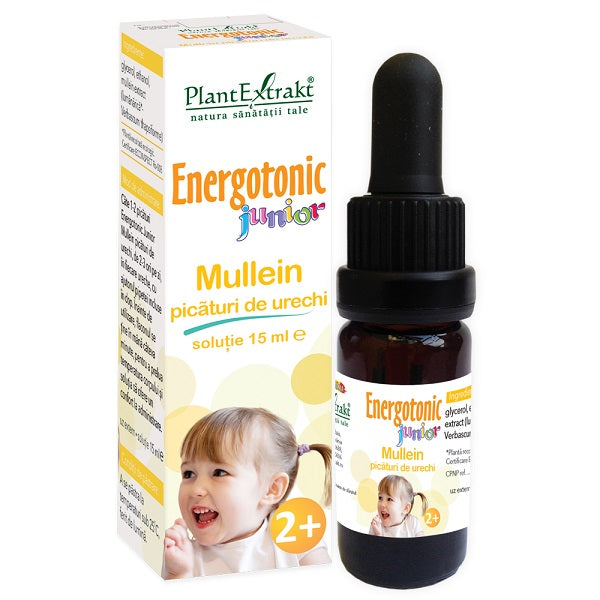 Energotonic Junior Mullein Picaturi Urechi, 15 ml-PLAX.00236