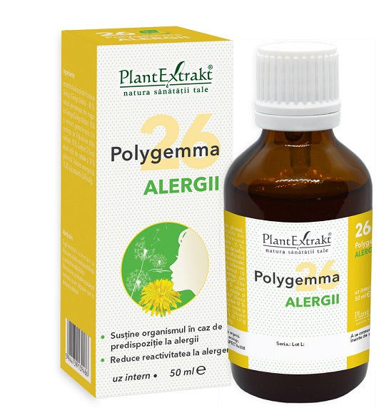 Polygemma 26 alergii 50ml - Plantextrakt