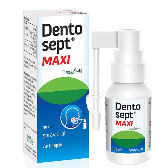 Dentosept maxi spray oral antiseptic 30ml - Plantextrakt