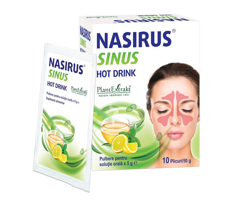 Nasirus sinus hot drink 5gr*10dz - Plantextrakt