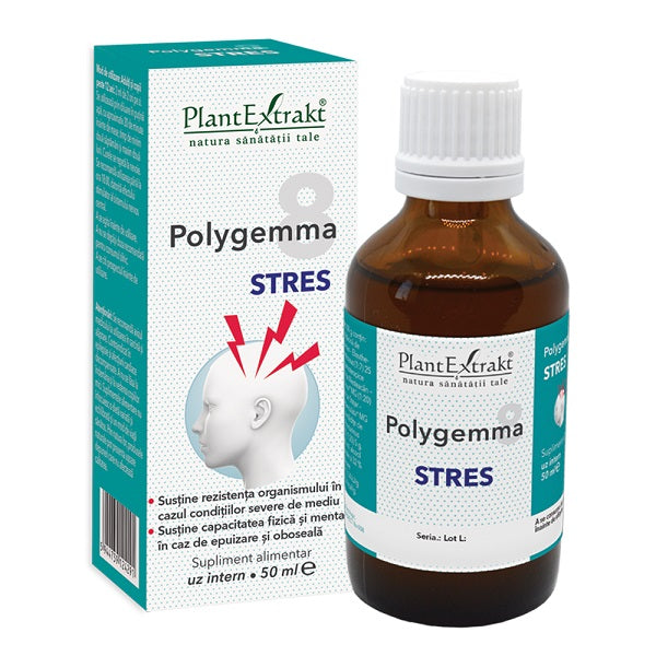 Polygemma 8 stres 50ml - Plantextrakt