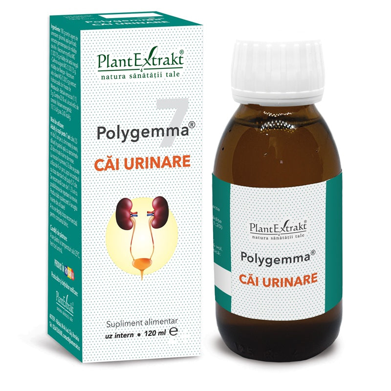 Polygemma 7 cai urinare 120ml - Plantextrakt