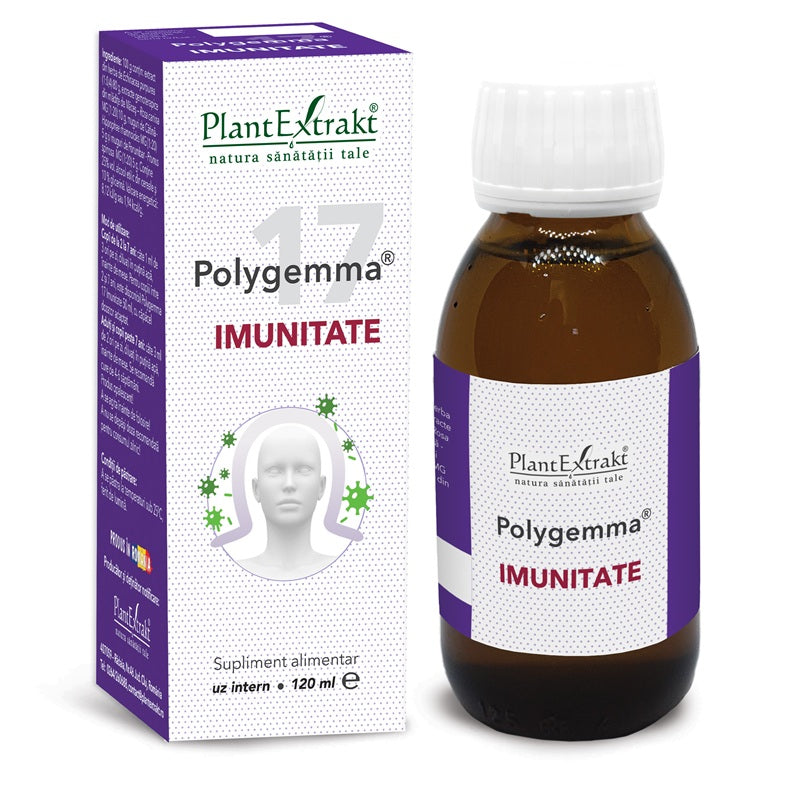 Polygemma 17 imunitate 120ml - Plantextrakt