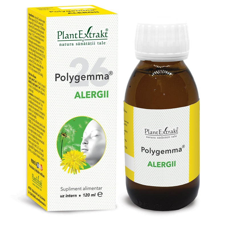 Polygemma 26 alergii 120ml - Plantextrakt