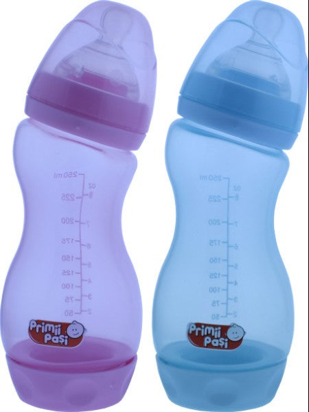 Biberon BPA gat larg anticolici, 250 ml-PRIM.00061