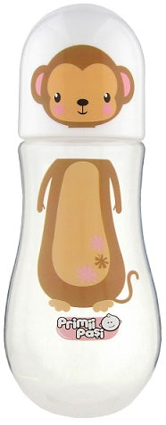 Biberon tetina silicon rotunda +0luni 275ml - Primii Pasi