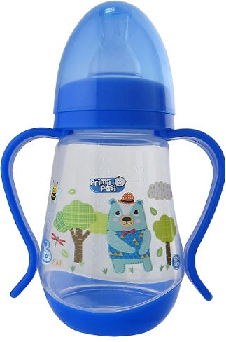 Biberon cu manere 0 luni+ 150ml - Primii Pasi