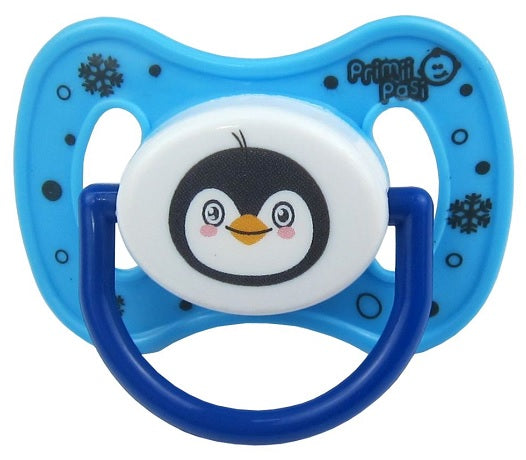 Suzeta silicon rotunda desen animale +0luni 2buc/set - Primii Pasi