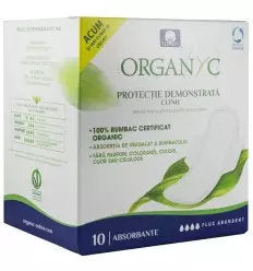 Absorbante intime organyc pt.noapte 10buc - Pronat