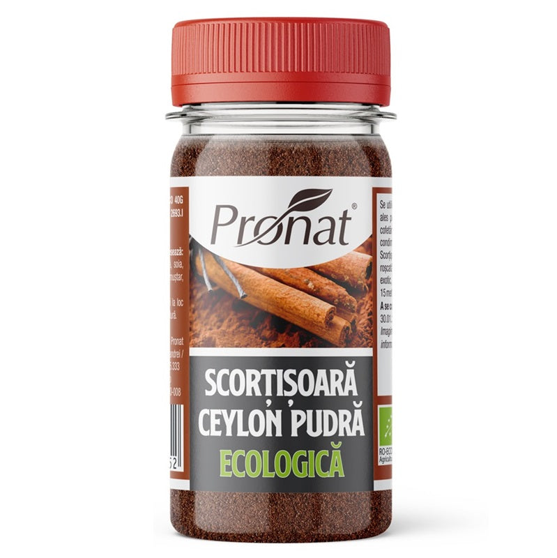 Scortisoara ceylon pudra eco 40gr - Pronat