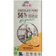 Ciocolata neagra 56%cacao cu portocale eco 100gr - Pronat